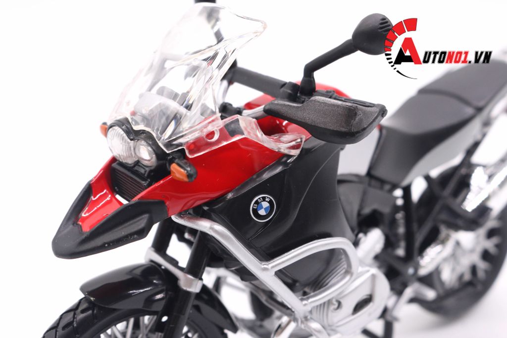 MÔ HÌNH BMW R1200GS RED BLACK 1:12 MAISTO 4530