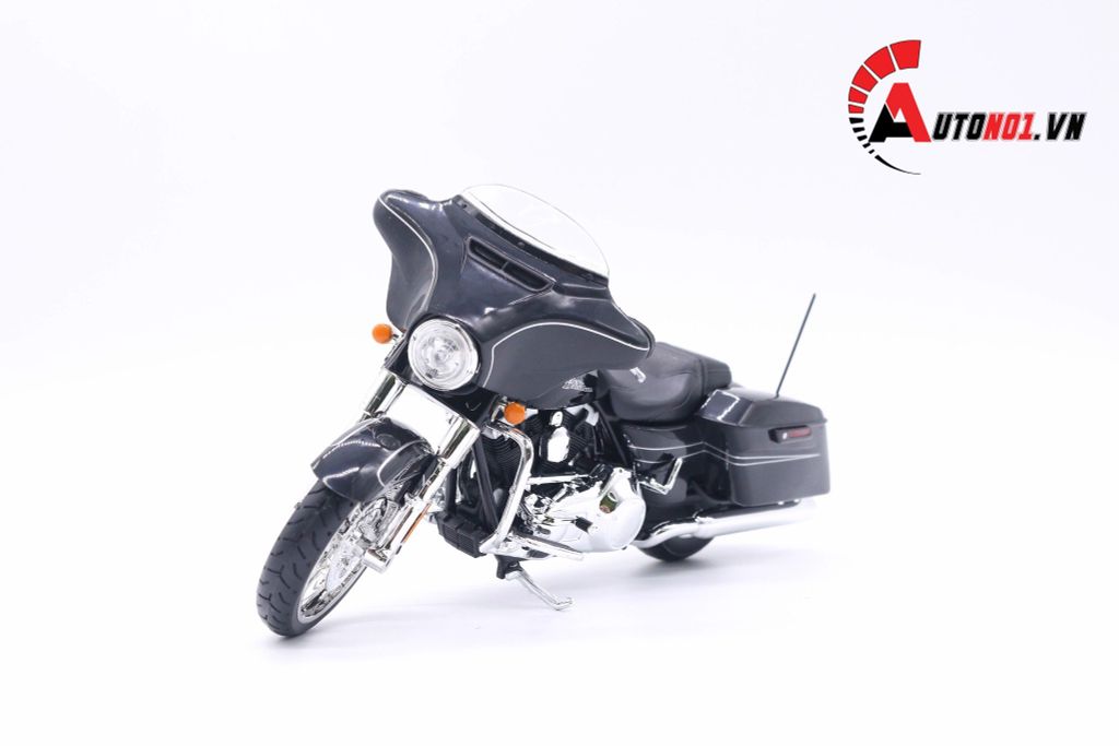 MÔ HÌNH XE HARLEY DAVIDSON 2015 STREET GLIDE SPECIAL BLACK 1:12 MAISTO 1783