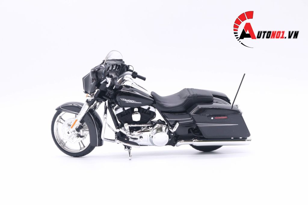 MÔ HÌNH XE HARLEY DAVIDSON 2015 STREET GLIDE SPECIAL BLACK 1:12 MAISTO 1783