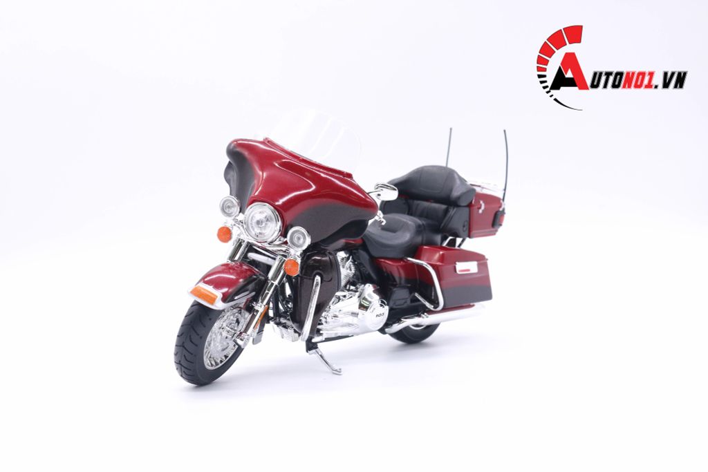 MÔ HÌNH XE HARLEY DAVIDSON FLHTK ELECTRA GLIDE ULTRA LIMITED RED 2013 1:12 MAISTO 5803