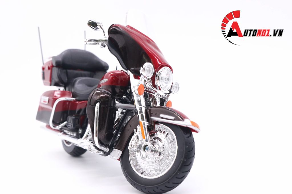 MÔ HÌNH XE HARLEY DAVIDSON FLHTK ELECTRA GLIDE ULTRA LIMITED RED 2013 1:12 MAISTO 5803