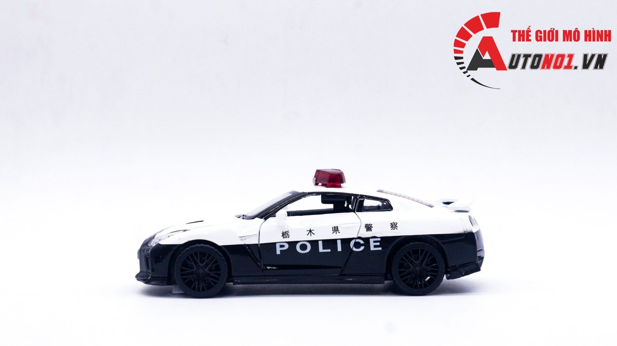  Mô hình xe Nissan GTR 50 police japan tỉ lệ 1:32 caipo 31453 BU OT274 