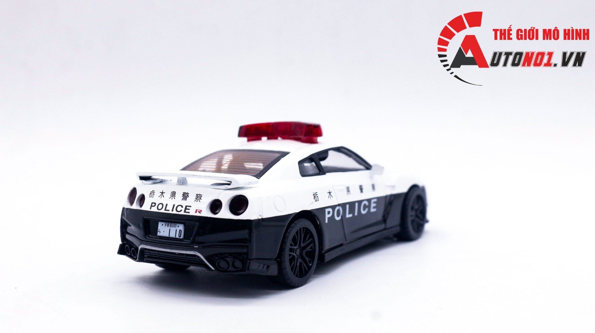  Mô hình xe Nissan GTR 50 police japan tỉ lệ 1:32 caipo 31453 BU OT274 