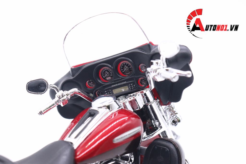 MÔ HÌNH XE HARLEY DAVIDSON FLHTK ELECTRA GLIDE ULTRA LIMITED RED 2013 1:12 MAISTO 5803