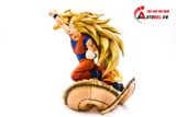  Mô hình nhân vật Dragonball Songoku Super Saiyan 3 và Rồng thần 20cm FG169 