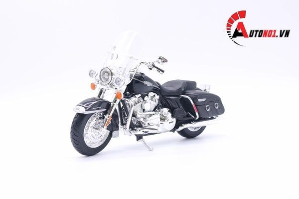 MÔ HÌNH XE HARLEY DAVIDSON FLHRC ROAD KING CLASSIC BLACK 2013 1:12 MAISTO 32322 5804