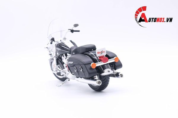 MÔ HÌNH XE HARLEY DAVIDSON FLHRC ROAD KING CLASSIC BLACK 2013 1:12 MAISTO 32322 5804