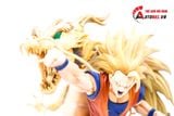  Mô hình nhân vật Dragonball Songoku Super Saiyan 3 và Rồng thần 20cm FG169 