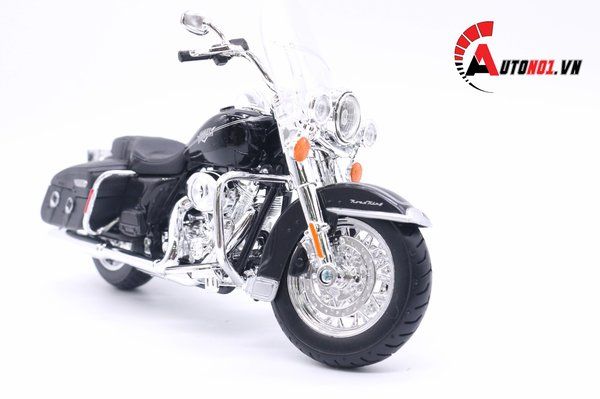 MÔ HÌNH XE HARLEY DAVIDSON FLHRC ROAD KING CLASSIC BLACK 2013 1:12 MAISTO 32322 5804