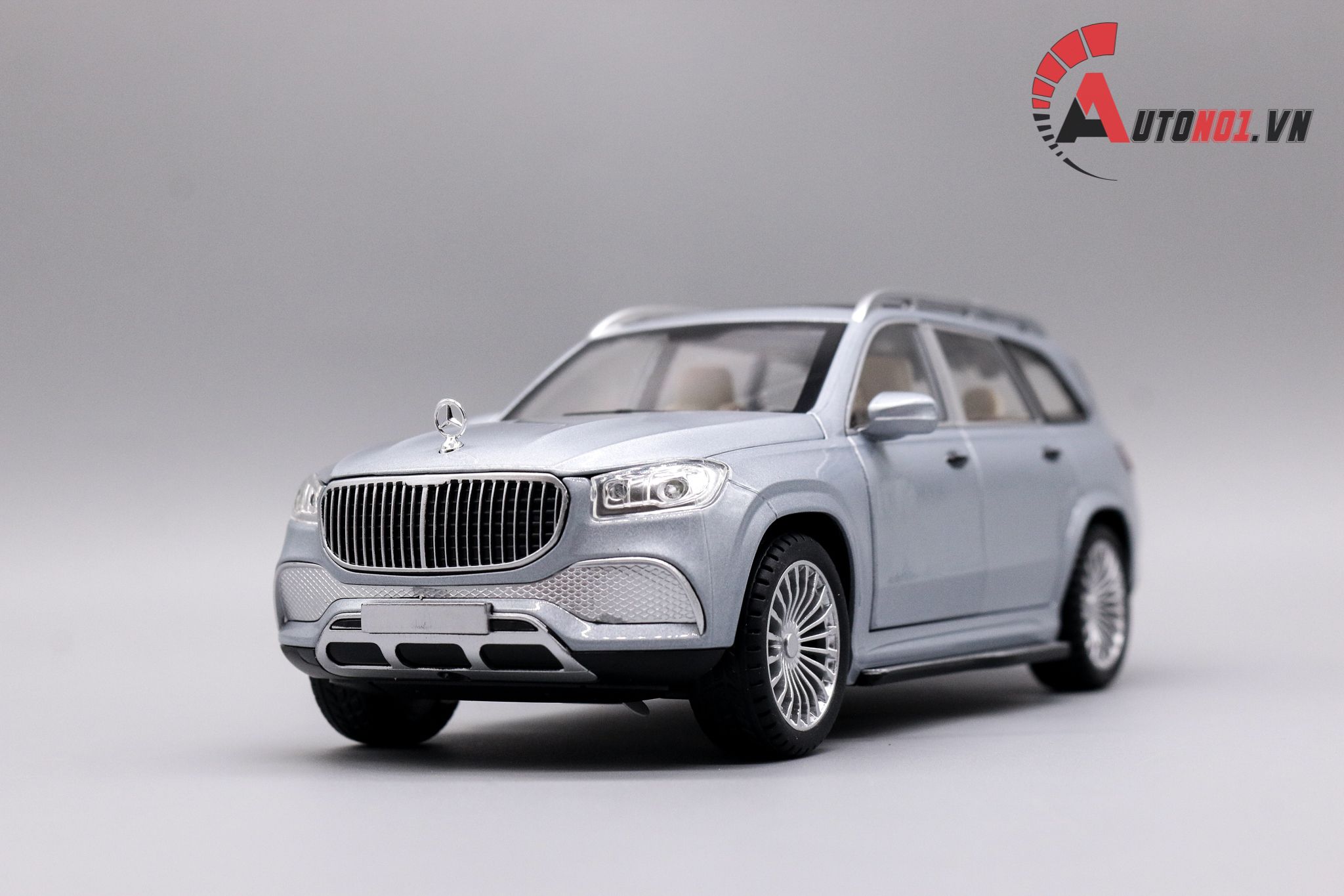  Mô hình xe Mercedes Maybach Gls600 1:24 Chimei 7516 