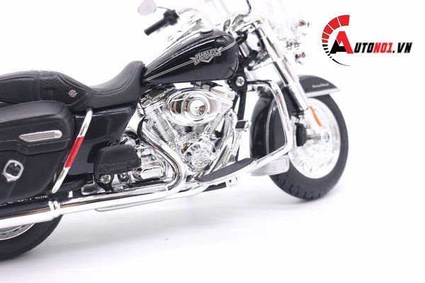  Mô hình xe Harley Davidson flhrc road king classic black 2013 1:12 Maisto MT037 