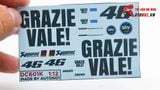  Decal nước độ Ducati Panigale 1199 Grazie Vale 1:12 Autono1 DC601K 