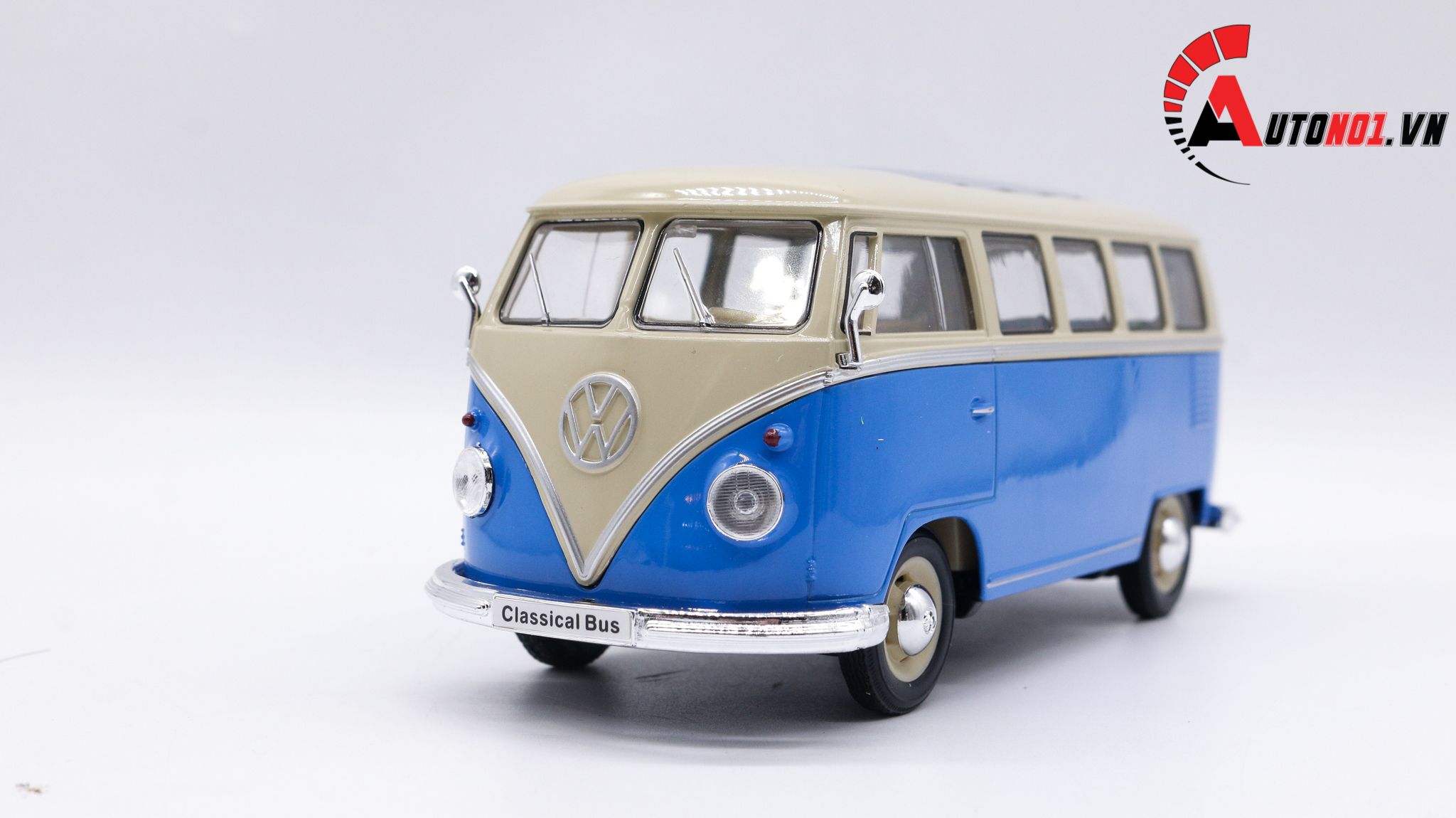  Mô hình xe Volkswagen T1 Bus 1963 1:24 Welly 7823 
