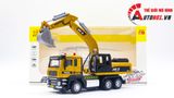  Mô hình xe tải kèm máy xúc có đèn và âm thanh bằng hợp kim tỉ lệ 1:50 Jiaye model VB50083 OT281 