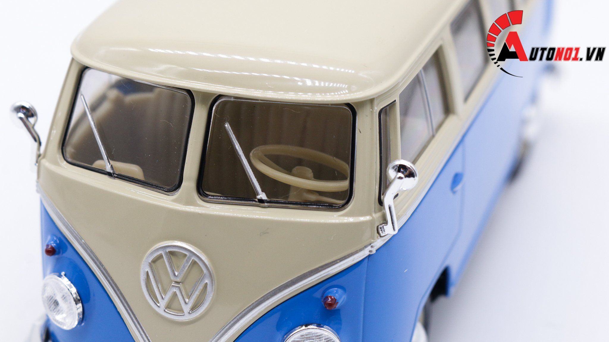  Mô hình xe Volkswagen T1 Bus 1963 1:24 Welly 7823 