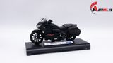  Mô hình xe Honda Goldwing black 1:18 Welly 7820 