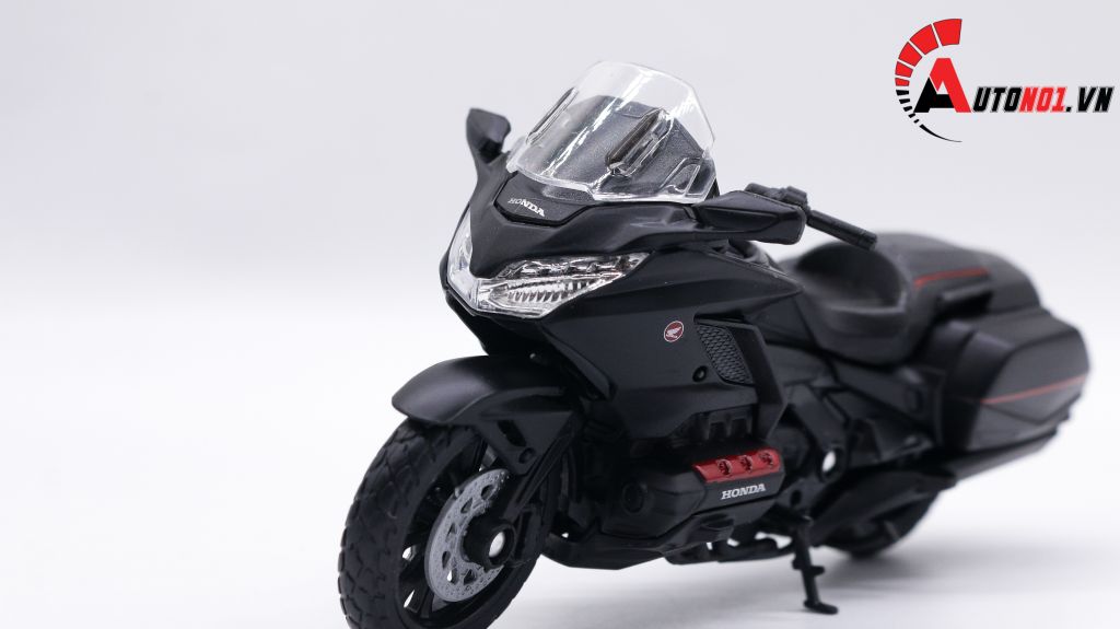 MÔ HÌNH XE HONDA GOLDWING BLACK 1:18 WELLY 7820