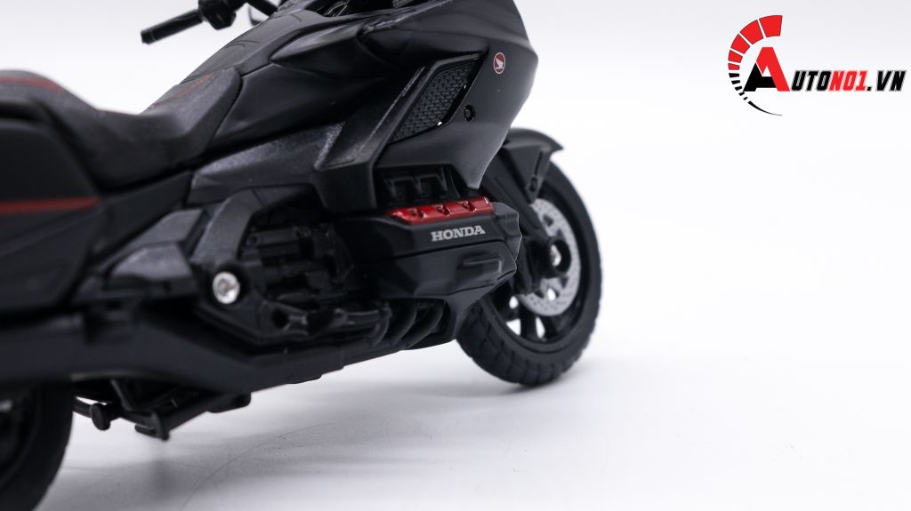 MÔ HÌNH XE HONDA GOLDWING BLACK 1:18 WELLY 7820