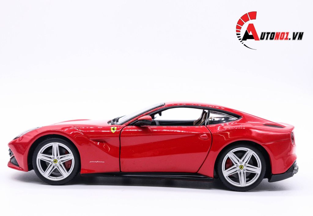 MÔ HÌNH FERRARI F12 BERLINETTA RED 1:24 BBURAGO 1307