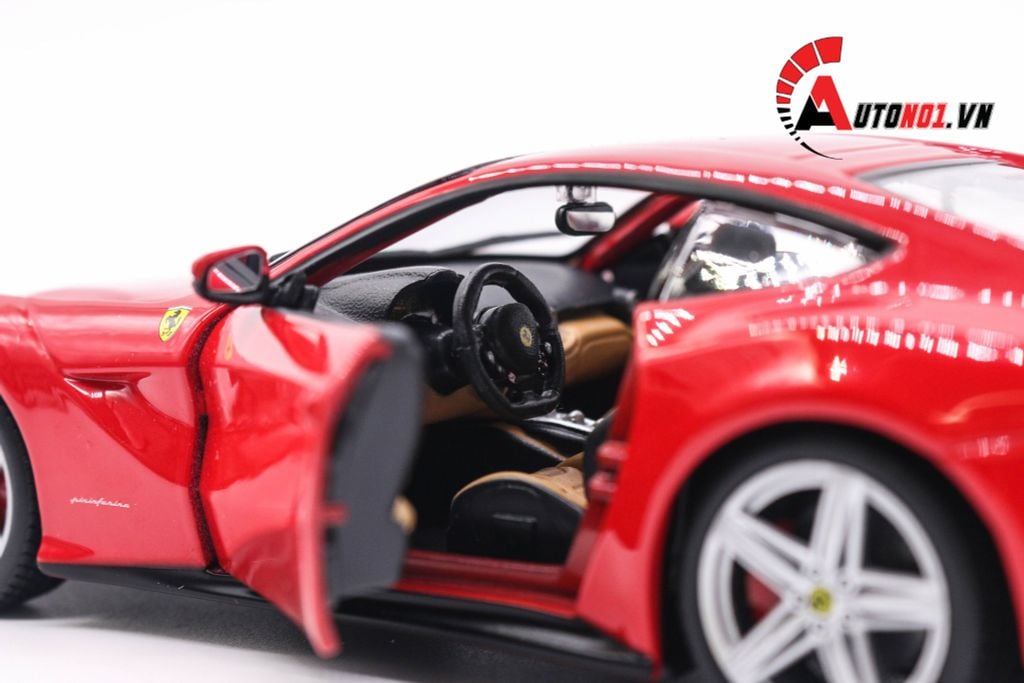 MÔ HÌNH FERRARI F12 BERLINETTA RED 1:24 BBURAGO 1307