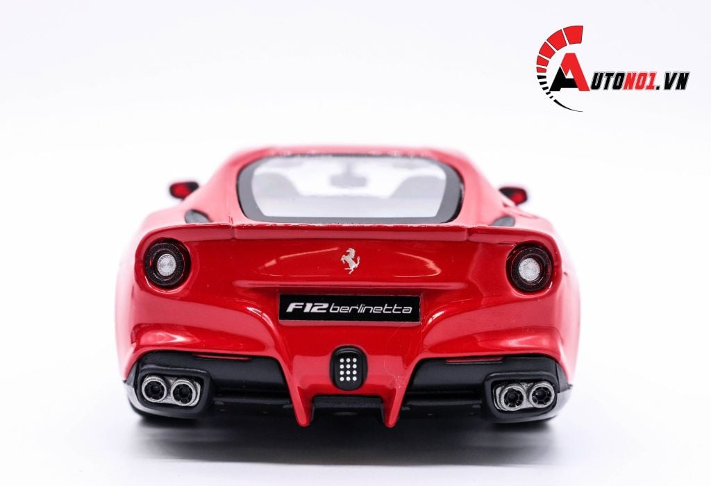 MÔ HÌNH FERRARI F12 BERLINETTA RED 1:24 BBURAGO 1307