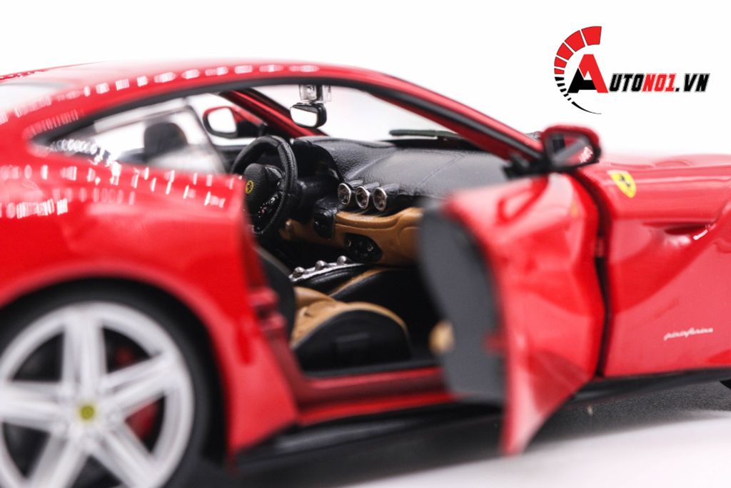 MÔ HÌNH FERRARI F12 BERLINETTA RED 1:24 BBURAGO 1307