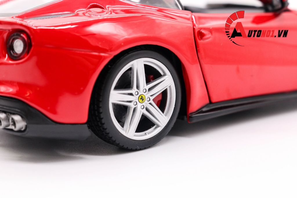MÔ HÌNH FERRARI F12 BERLINETTA RED 1:24 BBURAGO 1307
