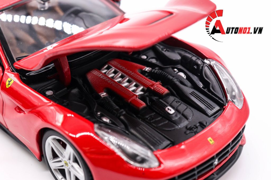 MÔ HÌNH FERRARI F12 BERLINETTA RED 1:24 BBURAGO 1307