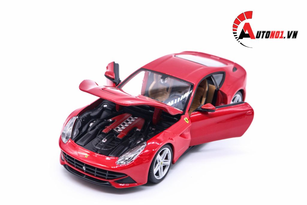 MÔ HÌNH FERRARI F12 BERLINETTA RED 1:24 BBURAGO 1307