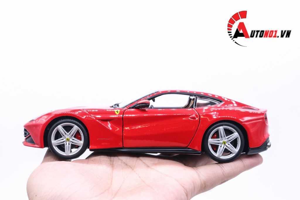 MÔ HÌNH FERRARI F12 BERLINETTA RED 1:24 BBURAGO 1307