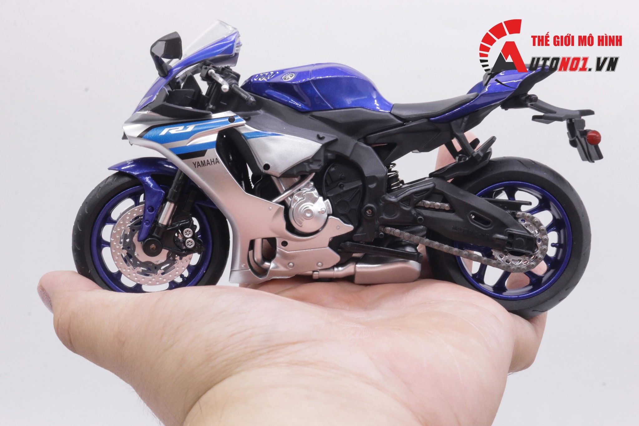  Mô hình xe Yamaha Yzf R1 tỉ lệ 1:12 MSZ 7226 