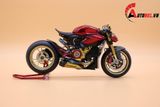  Mô hình xe cao cấp Ducati 1199 Panigale Cafe Racer Red 1:12 Tamiya D055 