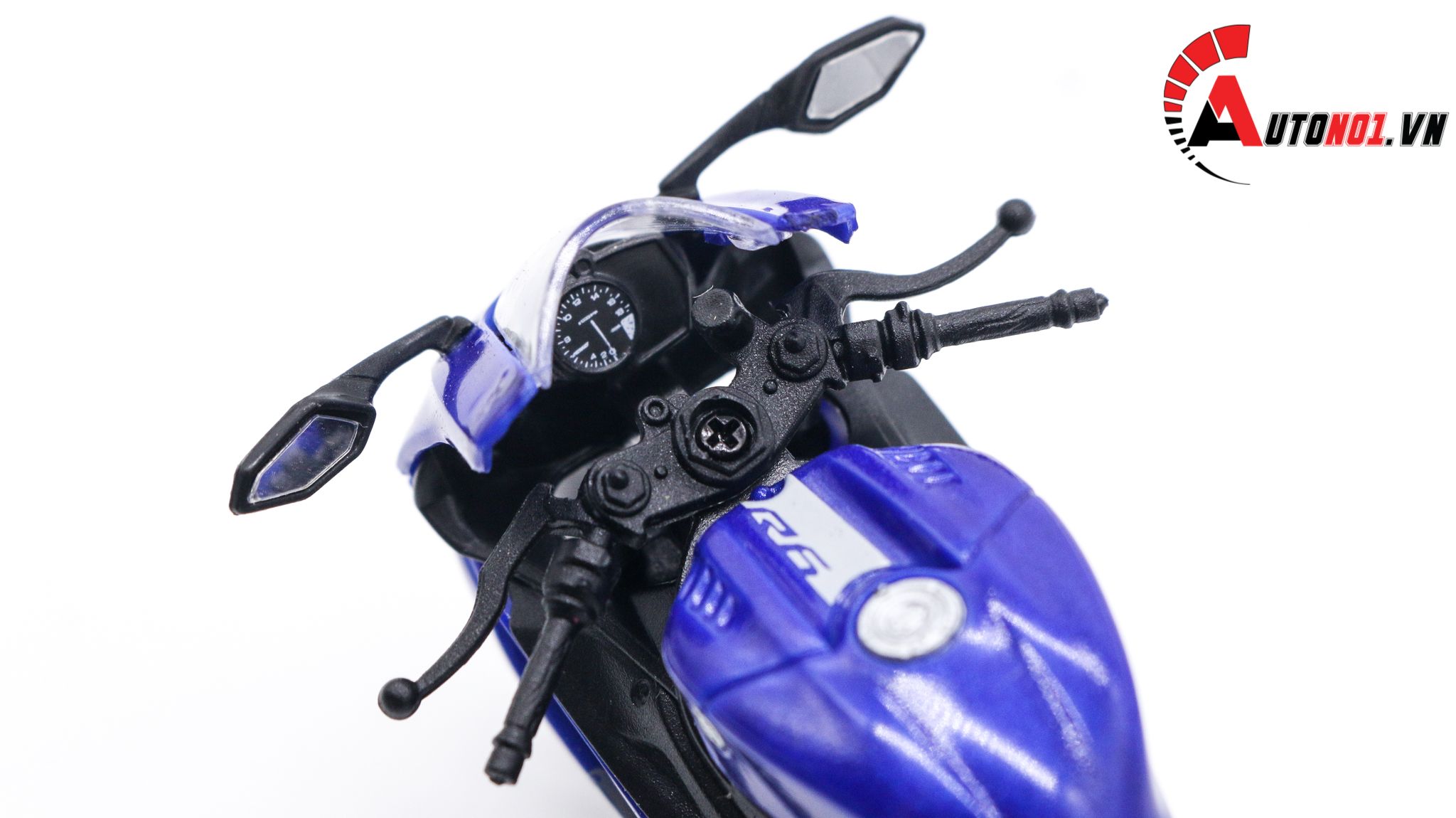  Mô hình xe Yamaha yzr r6 blue 1:18 Welly 7814 