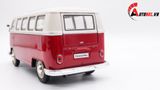  Mô hình xe Volkswagen T1 Bus Red 1:24 Welly 7022 