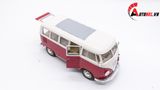  Mô hình xe Volkswagen T1 Bus Red 1:24 Welly 7022 