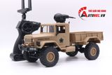  MÔ HÌNH XE ĐIỀU KHIỂN QUÂN SỰ FORCE TRUCK YELLOW CAMERA 4WD 1:16 6799 