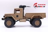  MÔ HÌNH XE ĐIỀU KHIỂN QUÂN SỰ FORCE TRUCK YELLOW CAMERA 4WD 1:16 6799 