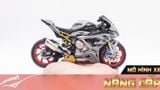  Mô hình xe độ Bmw S1000rr 2020 Liberty Walk Gray tỉ lệ 1:12 Autono1 Welly D226H 