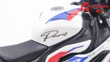  Mô hình xe độ Bmw S1000rr Frances Blue Red White tỉ lệ 1:12 Autono1 Welly D226F 