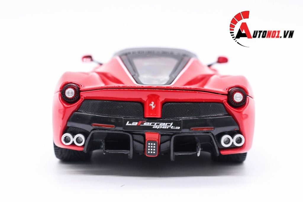 MÔ HÌNH FERRARI LAFERRARI APERTA RED 1:24 BBURAGO 4885