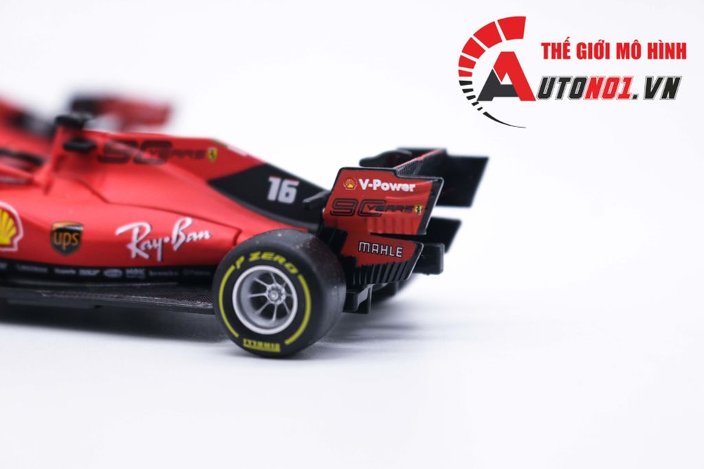 MÔ HÌNH 2 XE F1 FERRARI SF90 #5 AND SF90 #16 2019 1:43 BBURAGO 7540