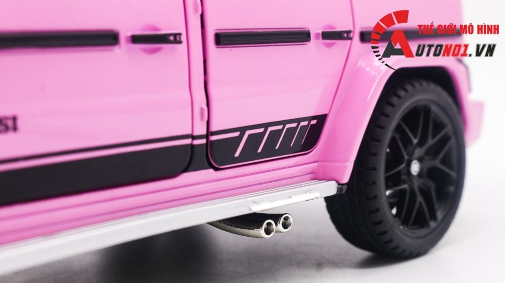 MÔ HÌNH XE MERCEDES-BRABUS G700 PINK 1:18 WEITUG 7829B