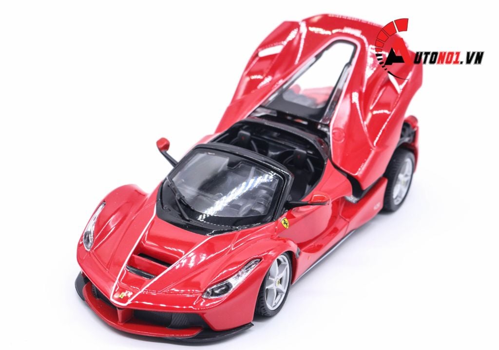 MÔ HÌNH FERRARI LAFERRARI APERTA RED 1:24 BBURAGO 4885