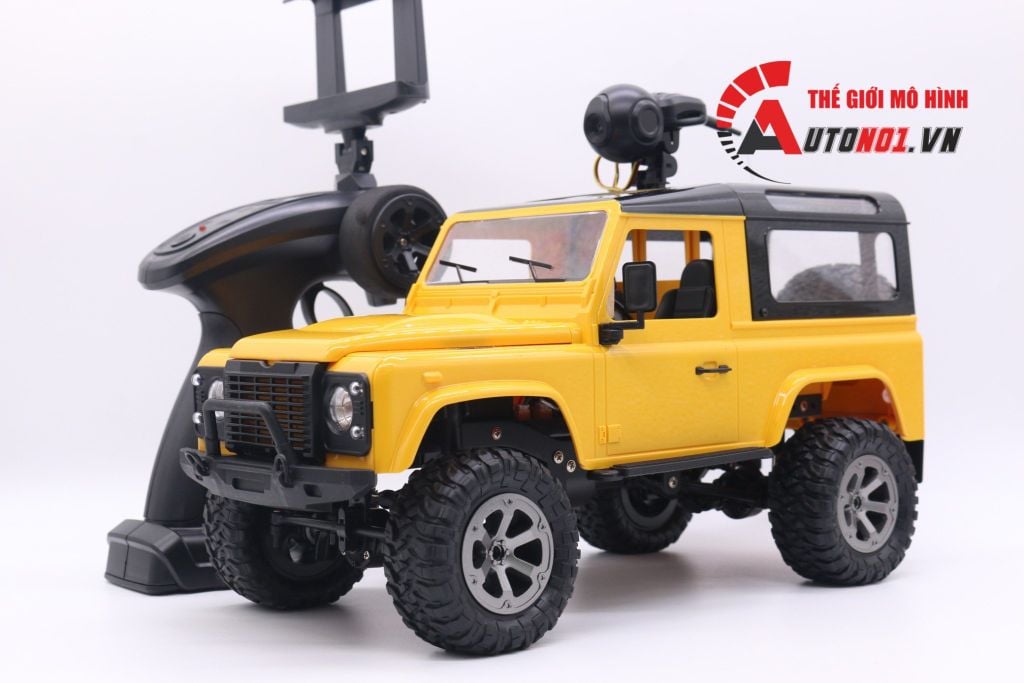 MÔ HÌNH XE ĐIỀU KHIỂN Ô TÔ CAMERA LAND ROVER FY003 YELLOW 4WD FAYEE 1:16 6796