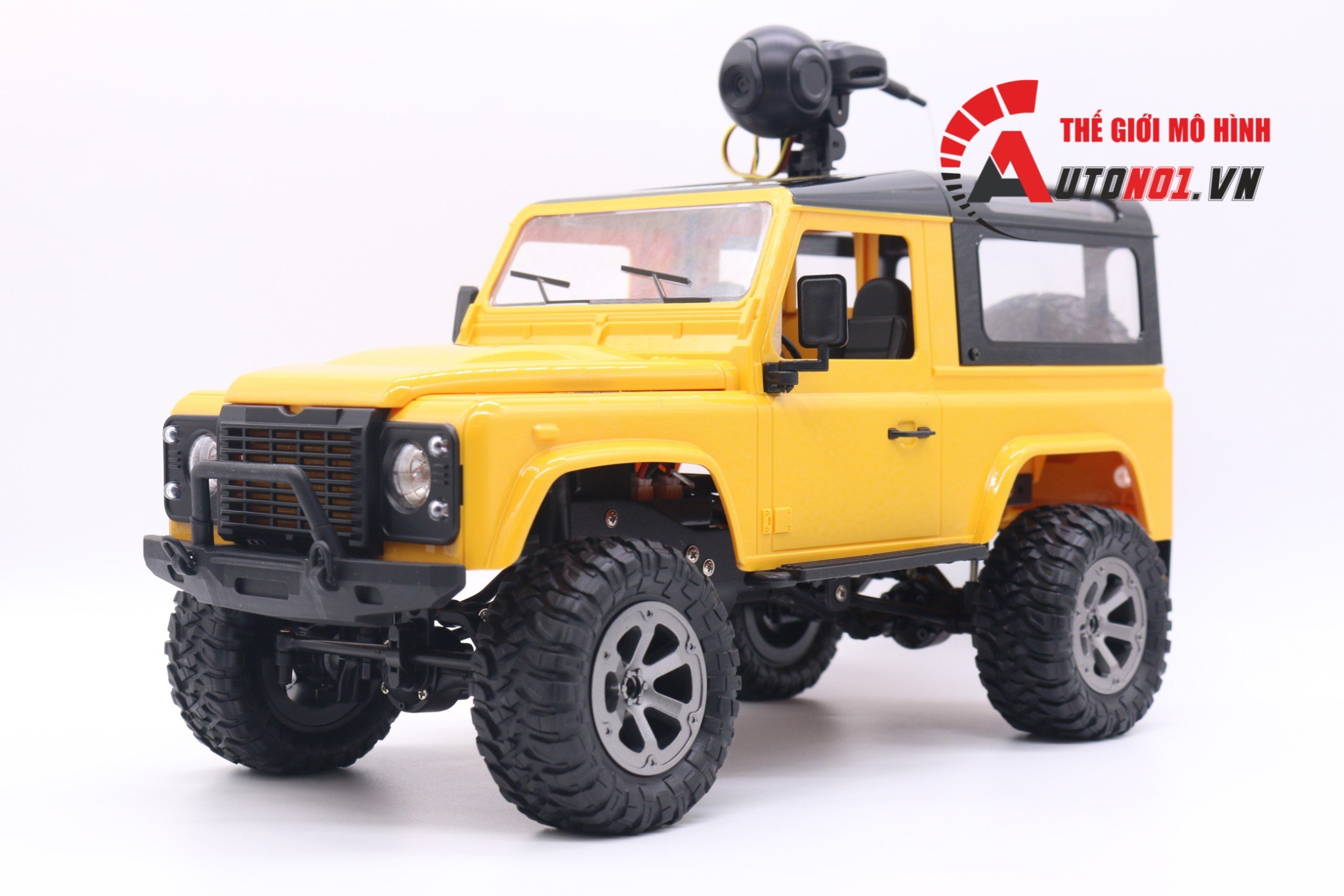 MÔ HÌNH XE ĐIỀU KHIỂN Ô TÔ CAMERA LAND ROVER FY003 YELLOW 4WD FAYEE 1:16 6796