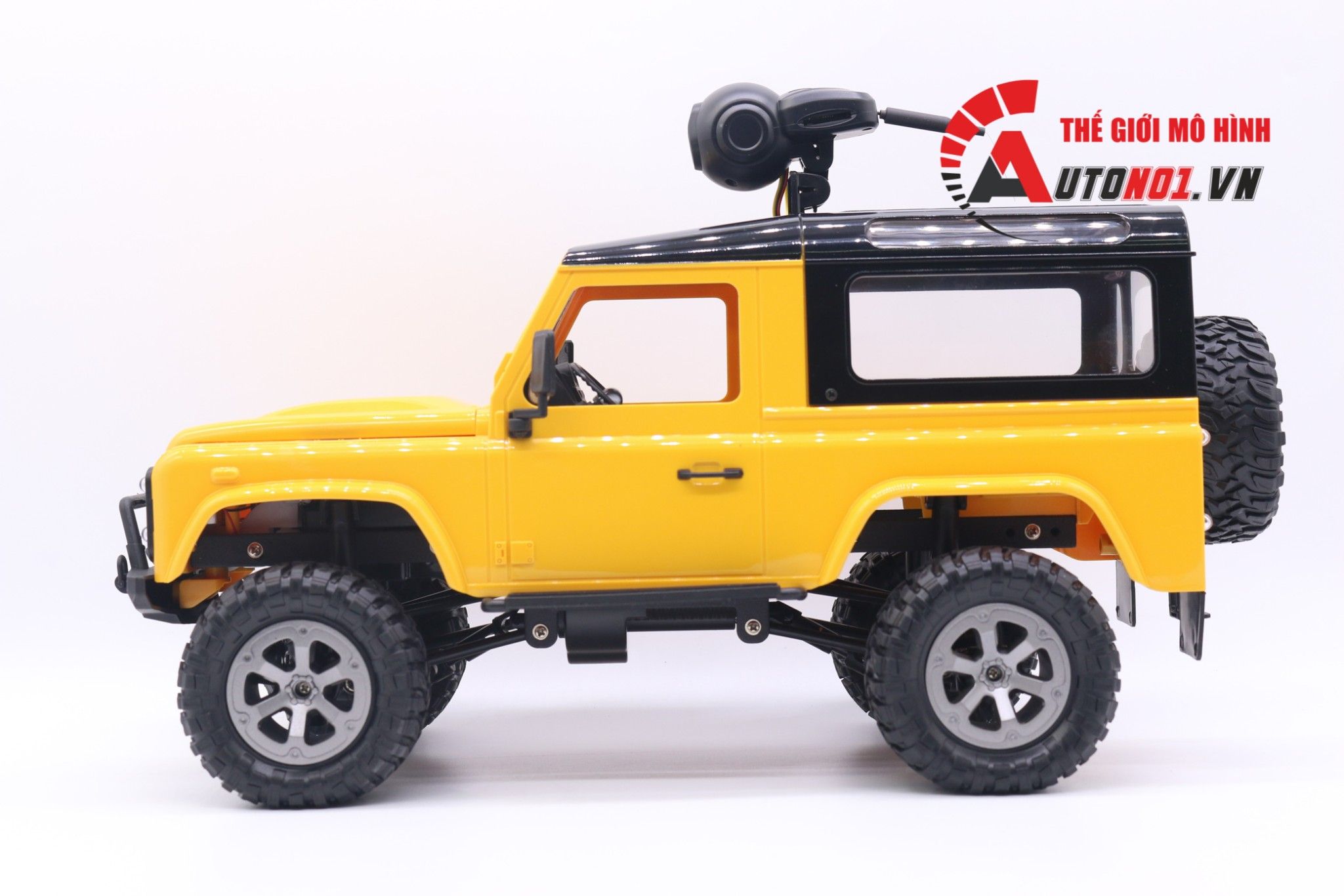  MÔ HÌNH XE ĐIỀU KHIỂN Ô TÔ CAMERA LAND ROVER FY003 YELLOW 4WD FAYEE 1:16 6796 