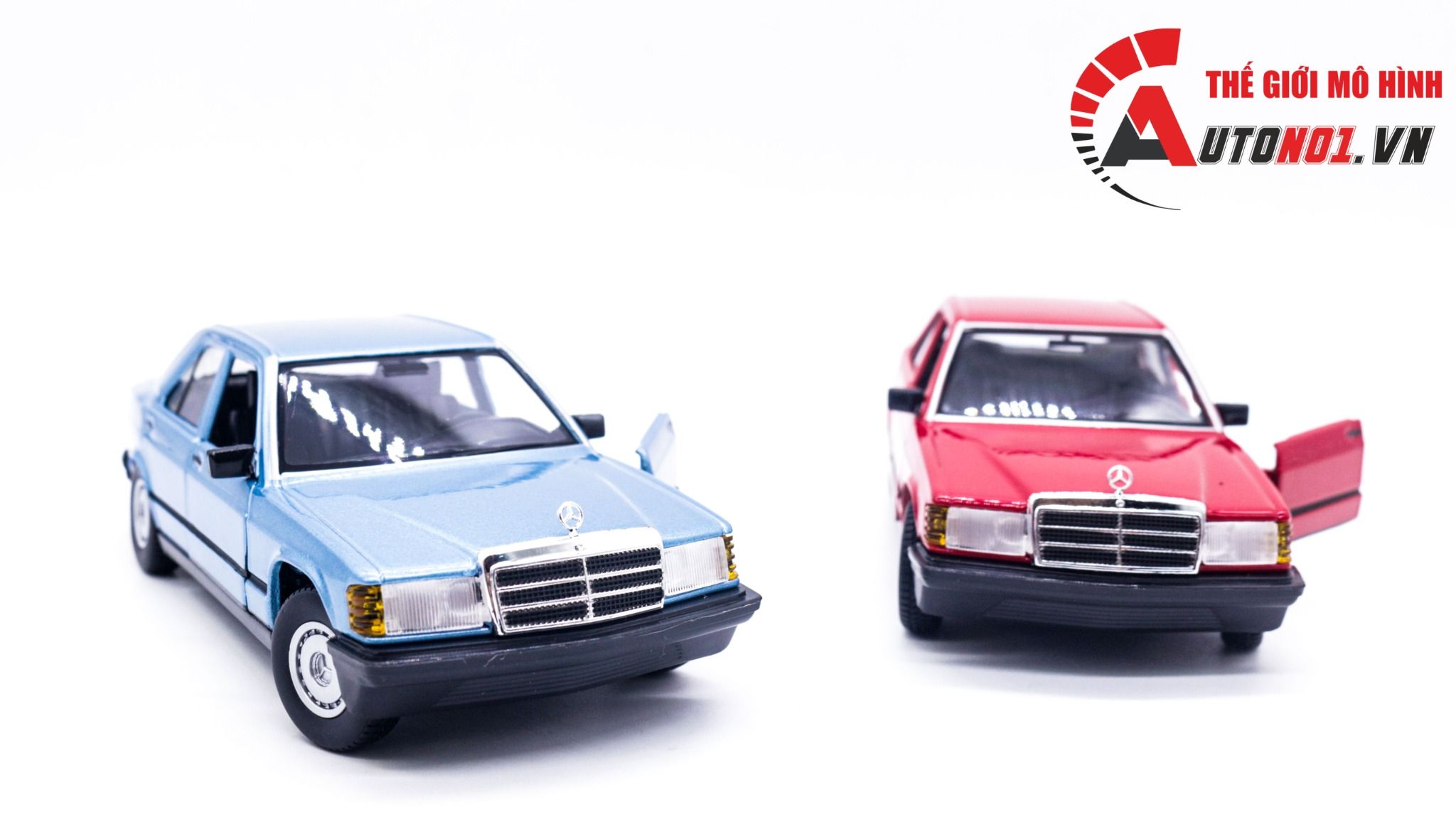  Mô hình xe Mercedes Benz 190E tỉ lệ 1:24 Bburago OT269 