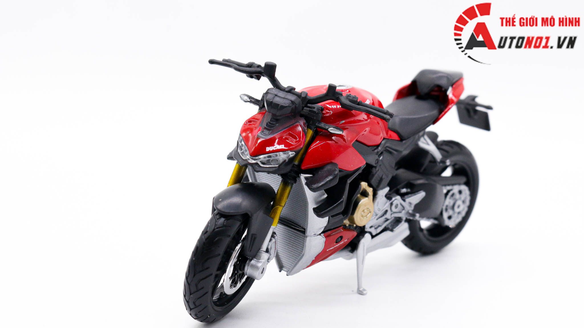  Mô hình xe Ducati super naked V4s 1:18 Maisto 7799 