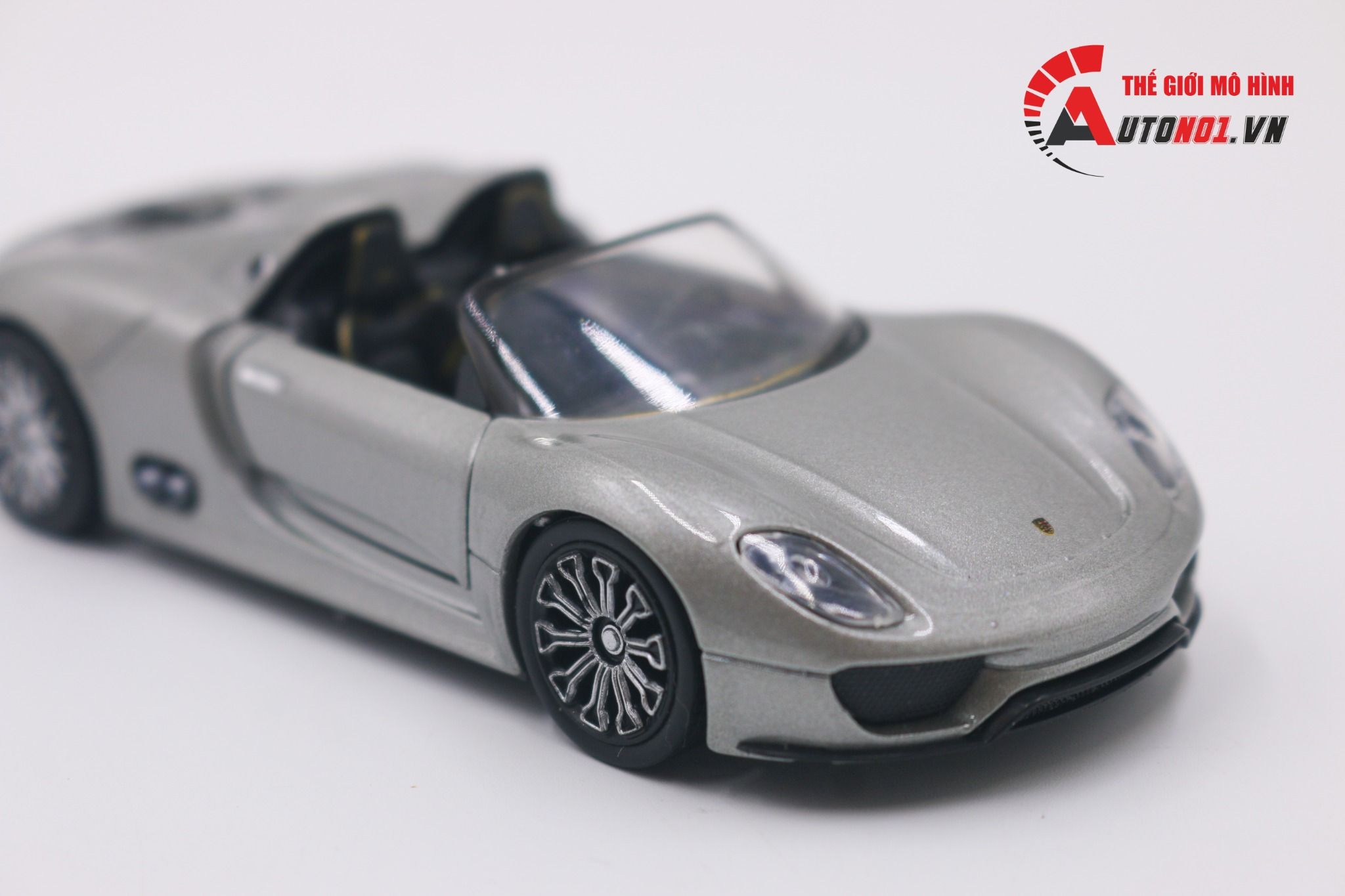  Mô hình xe Porsche 918 Spyder tỉ lệ 1:36 Welly OT013 