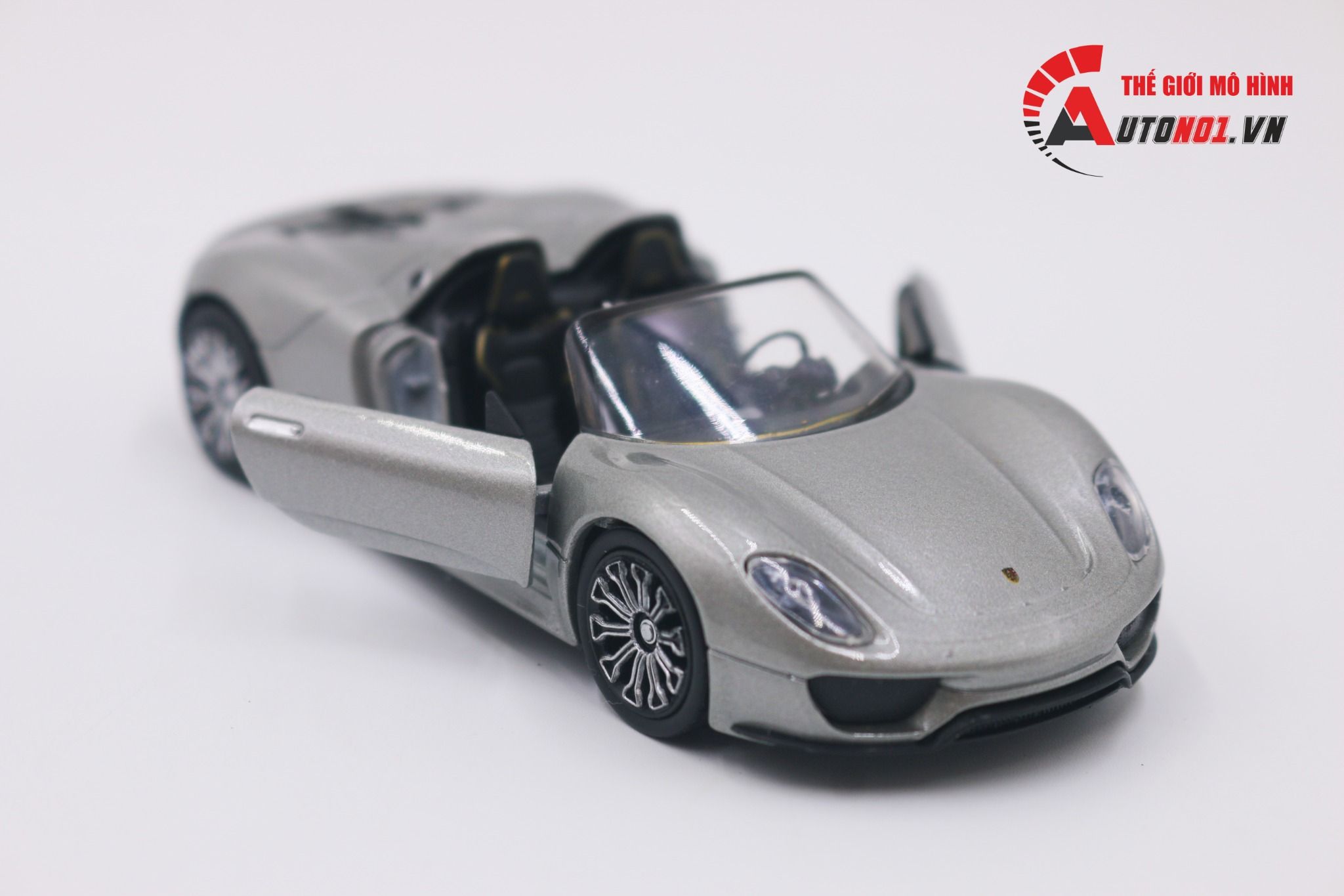  Mô hình xe Porsche 918 Spyder tỉ lệ 1:36 Welly OT013 